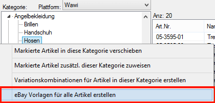 Ebay Globale Vorlage Nutzen Kategorie Blog