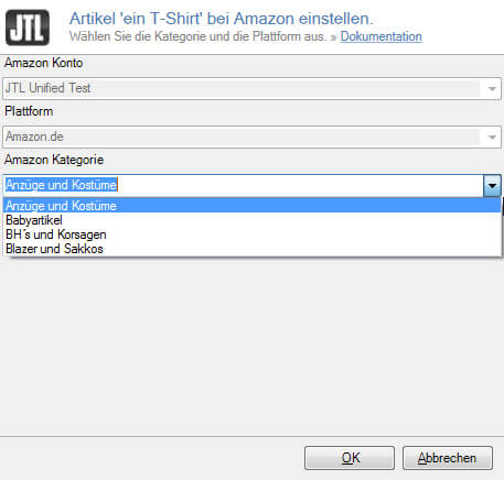 Jtl Amazon Lister Einstellungen Kategorie Ergebnis Blog