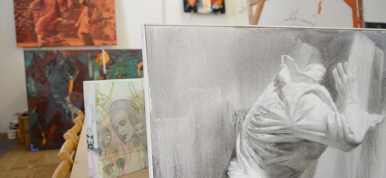 Impression Ausstellung Private Art House Blog