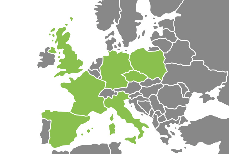 Versand durch Amazon in Europa