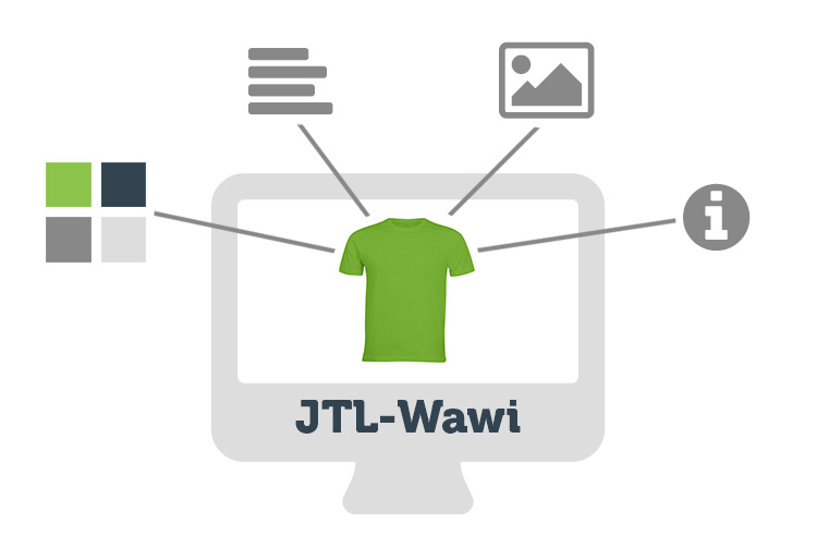 Zentrale Datenpflege in JTL-Wawi