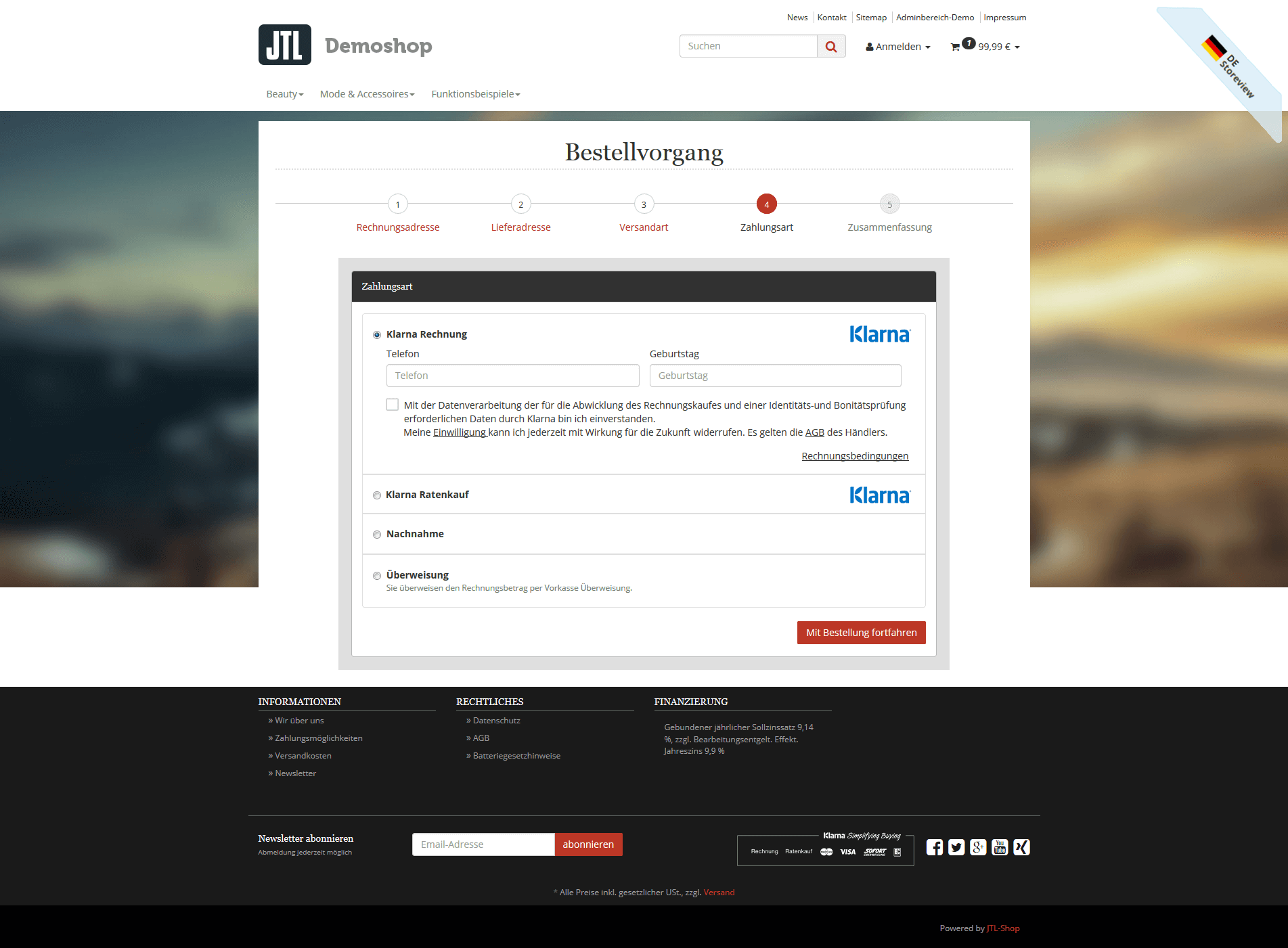 Klarna JTL Technologiepartner