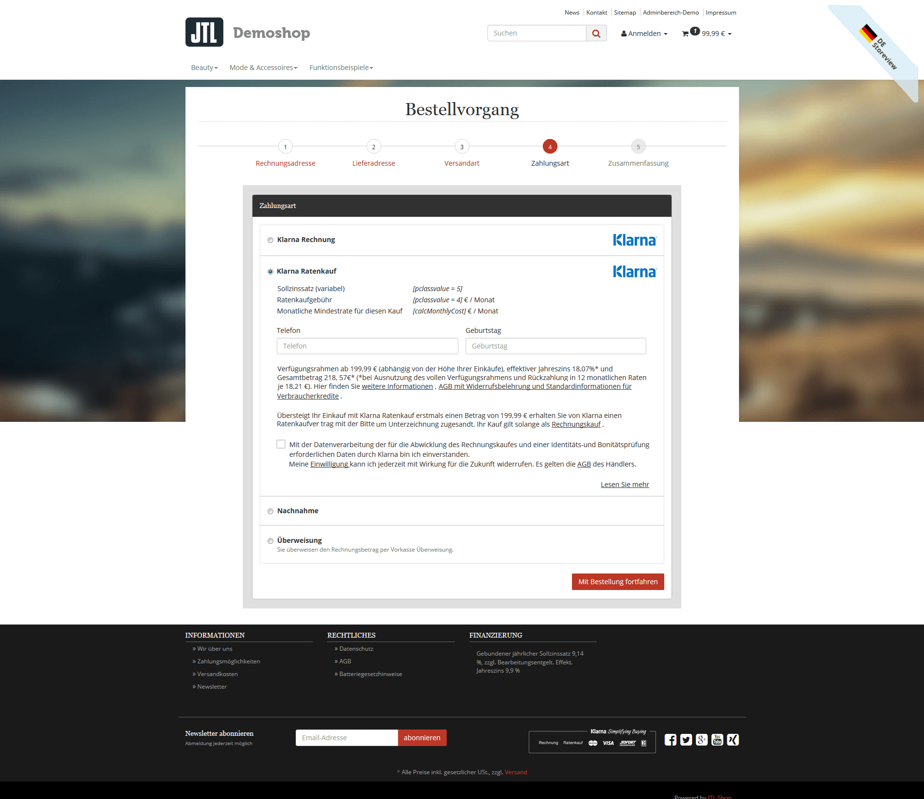 Klarna JTL Technologiepartner