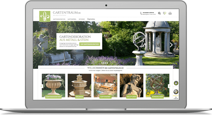 Gartentraum: Referenz bei JTL