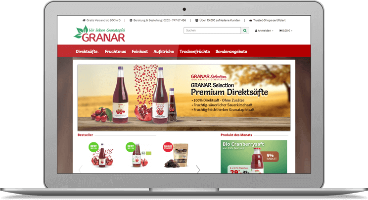 Granar: Referenz bei JTL