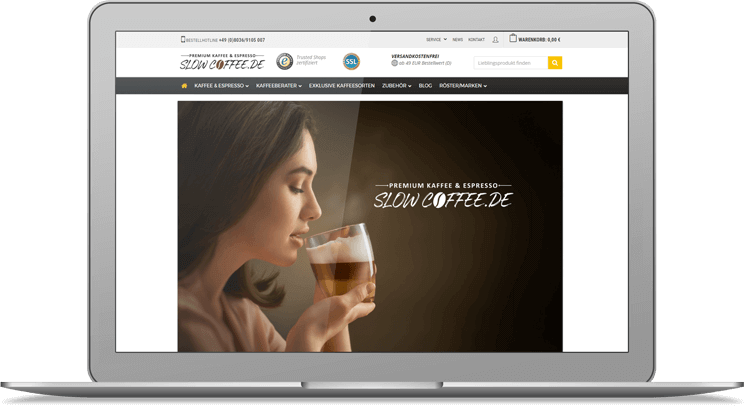 Slowcoffee: Referenz bei JTL