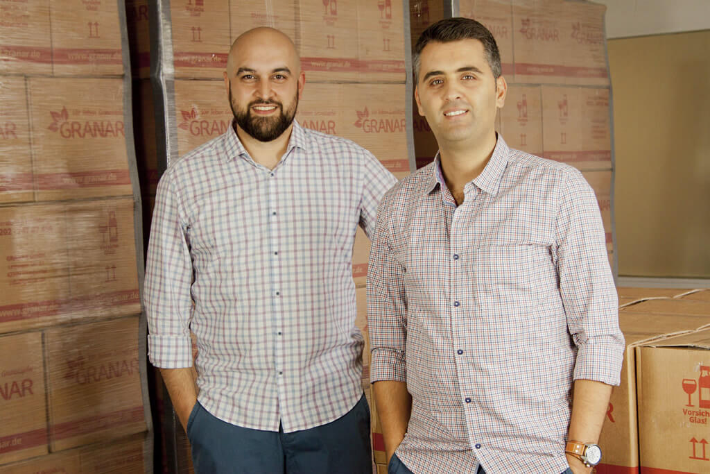 Granar Geschäftsführer Ünsal und Görgülü