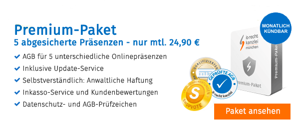 IT Recht Kanzlei Premium Paket JTL Technologiepartner