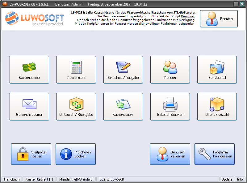Startportal Luwosoft JTL Technologiepartner