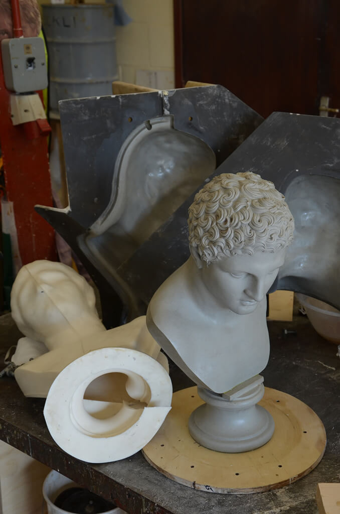 Steinguss-Büsten Gartentraum