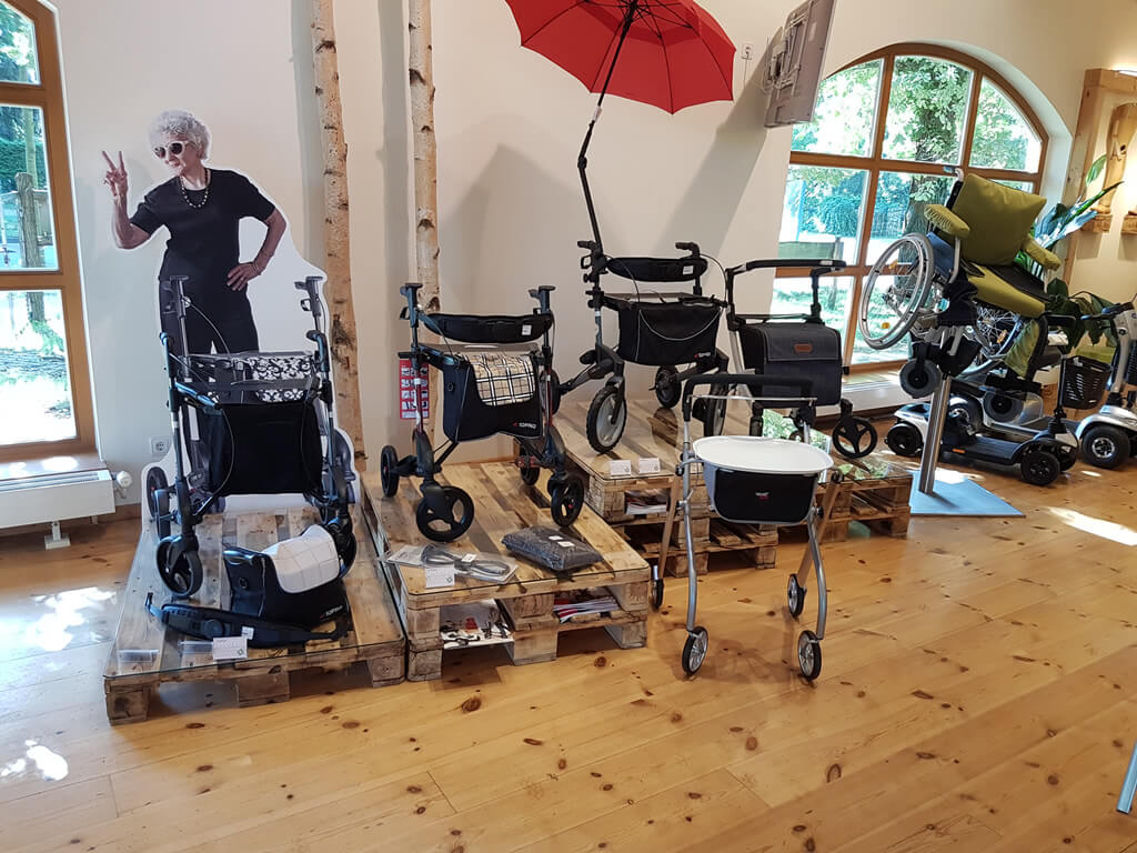 Ausstellung Ladengeschäft Vitego