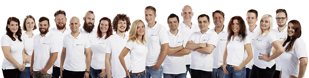 Das Mitarbeiterteam bei Click-Licht