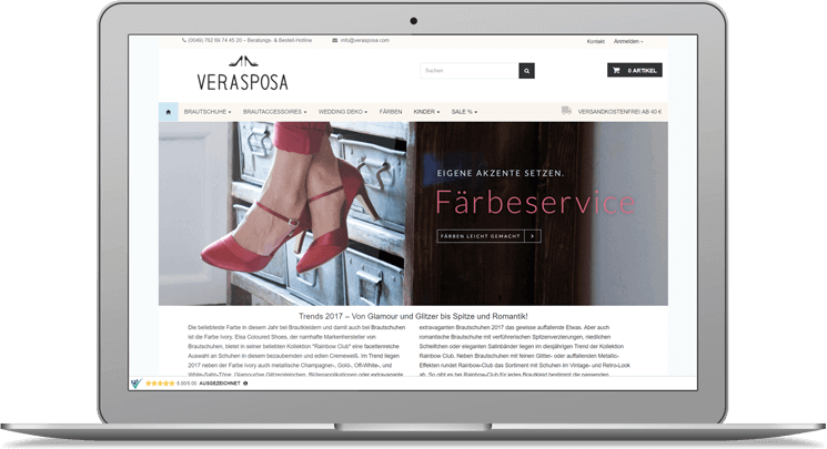 Verasposa: Referenz bei JTL