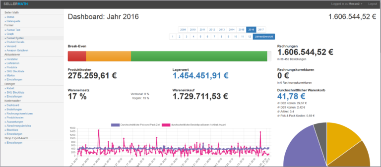 Kostenwalter-Dashboard