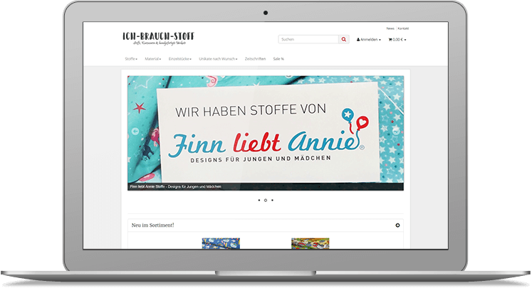 Ich-brauch-Stoff: Referenz bei JTL