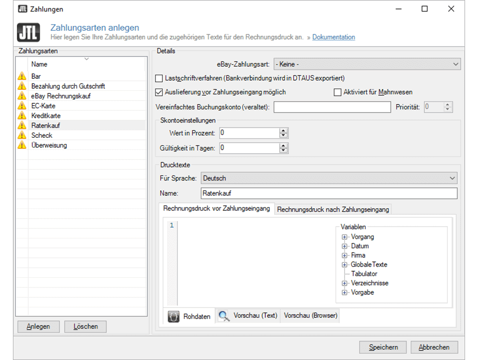 Sport Freizeit Jtl Wawi Zahlungsmode