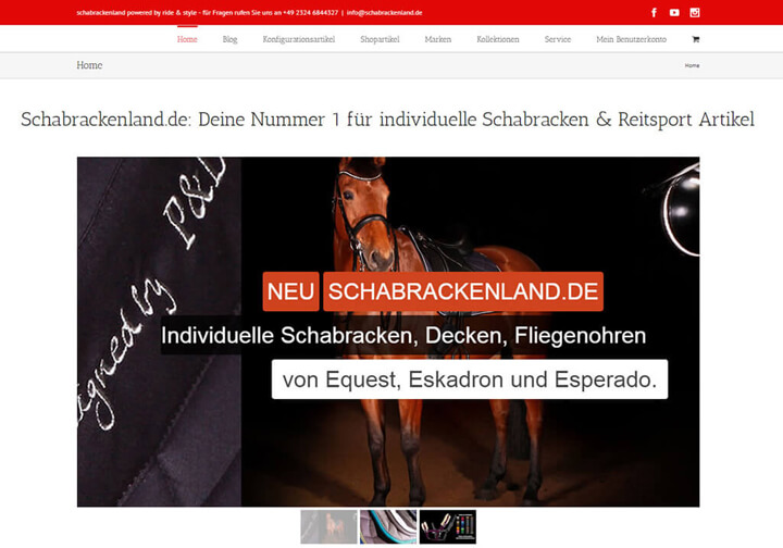Woocommerce Shop Schabrackenland Startseite