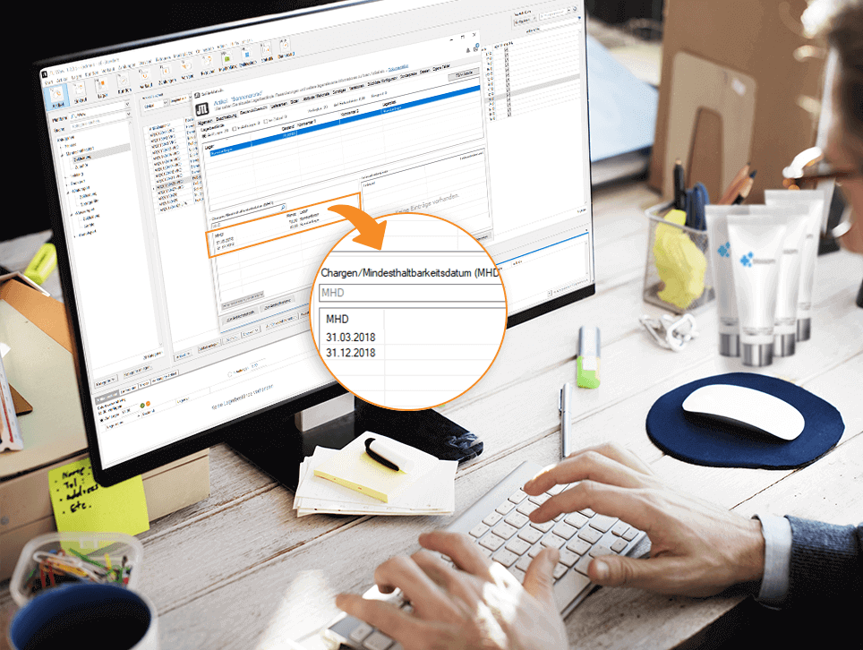 Beauty Kosmetik JTL-Wawi Haltbarkeit Charge