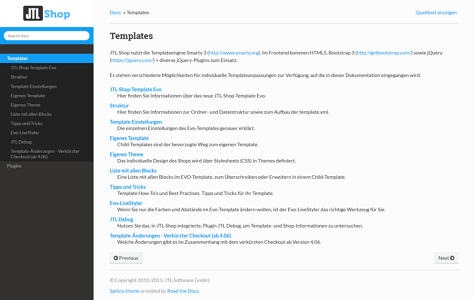 Jtl Shop Template Documentation Preview