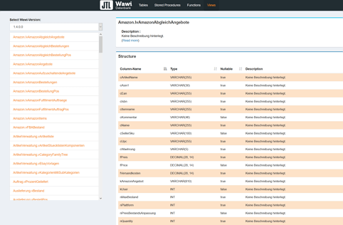 Jtl Wawi Database Documentation Preview