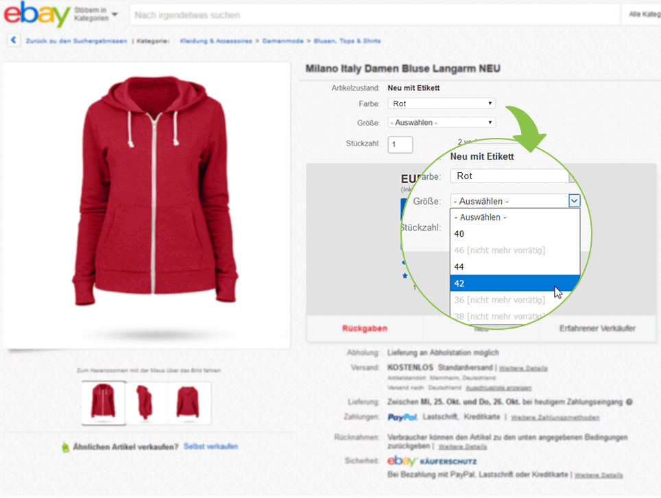 Mode Accessoires JTLeazyAuction Variationskombinationen