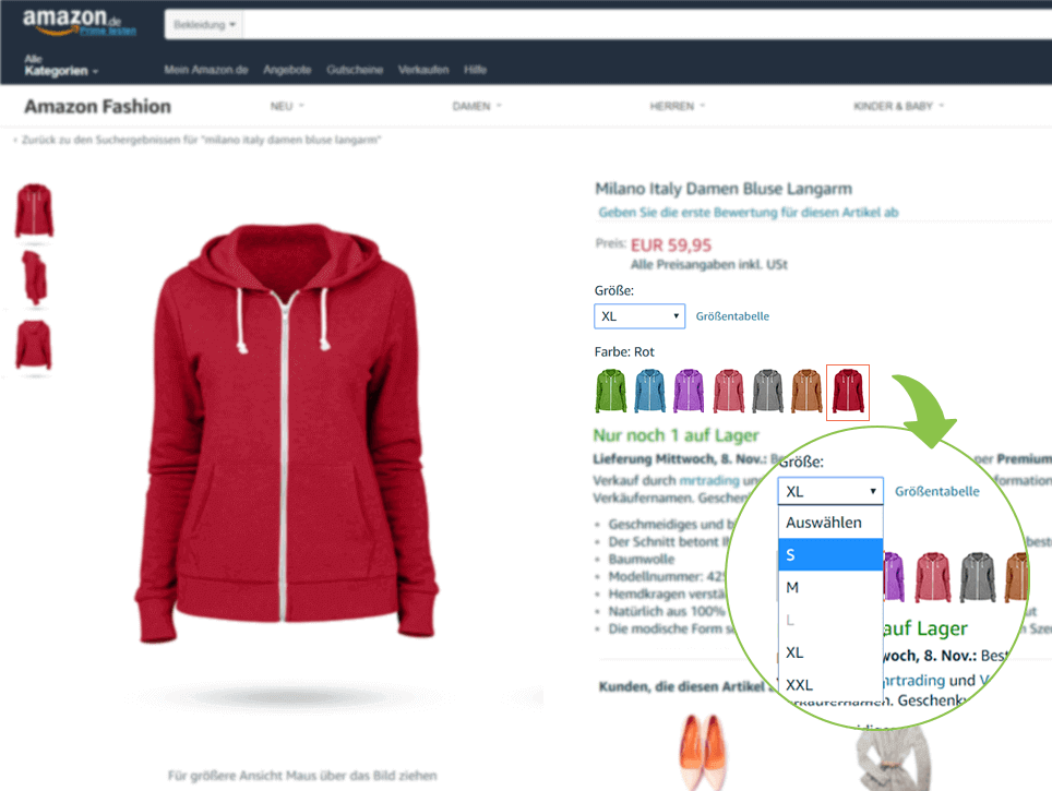 Mode Accessoires JTLeazyAuction Variationskombinationen