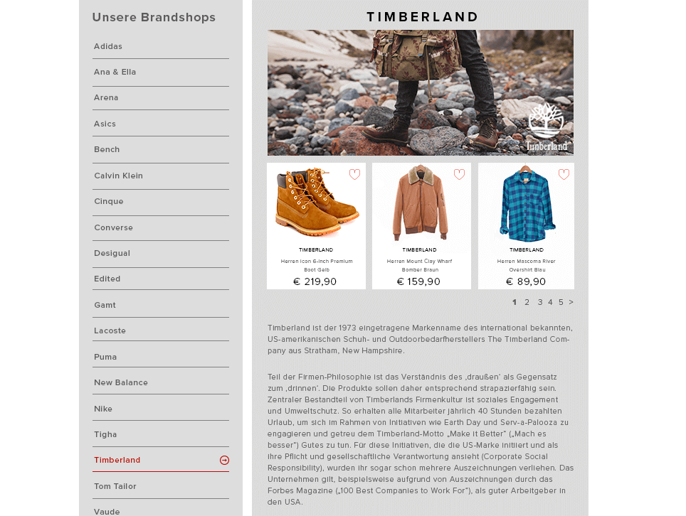 Mode Accessoires JTL-Shop Modemarken