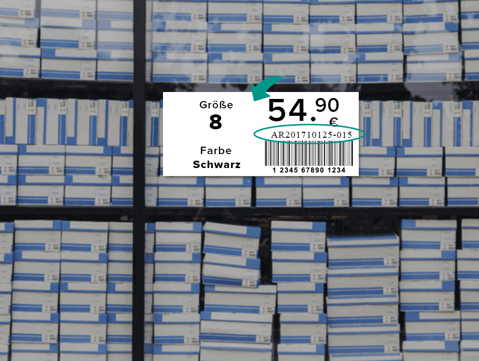 Mode Accessoires JTL-WMS Lagerbestand Variationen