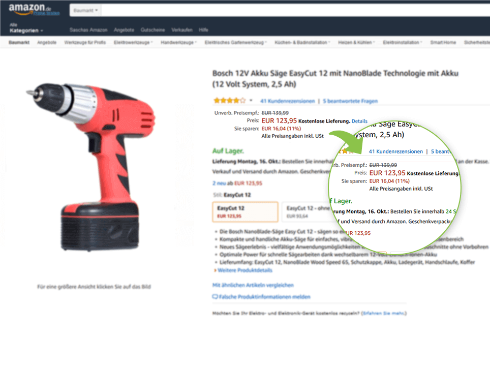 Werkzeug Maschinen JTL-eazyAuction Streichpreise
