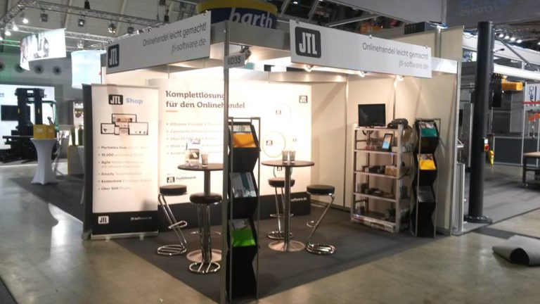 Der JTL-Stand auf der LogiMAT 2017