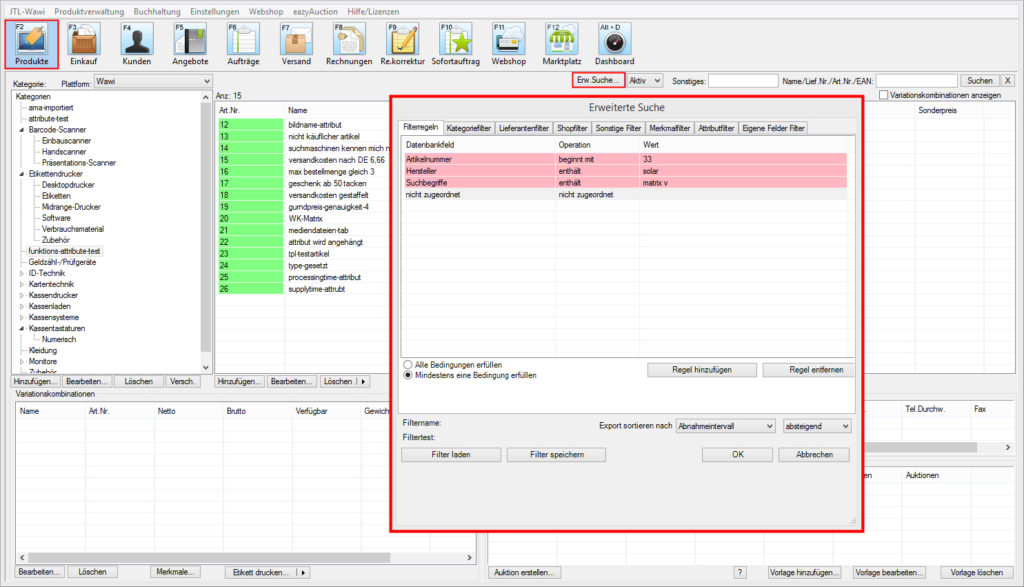 JTL Blog ET Alter Filter