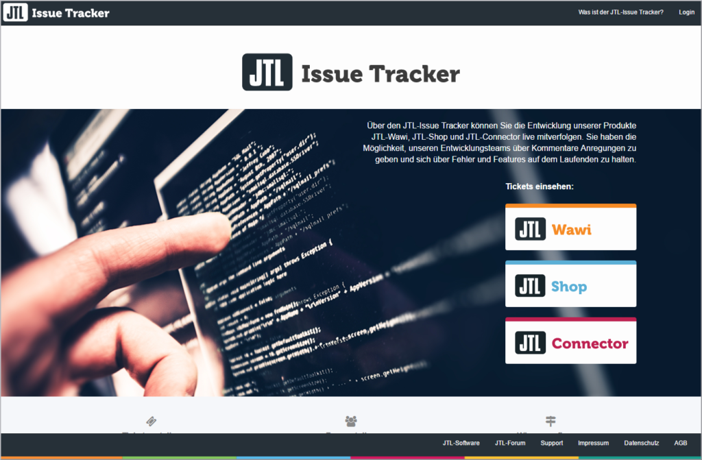 JTL Blog Issue Tracker 1