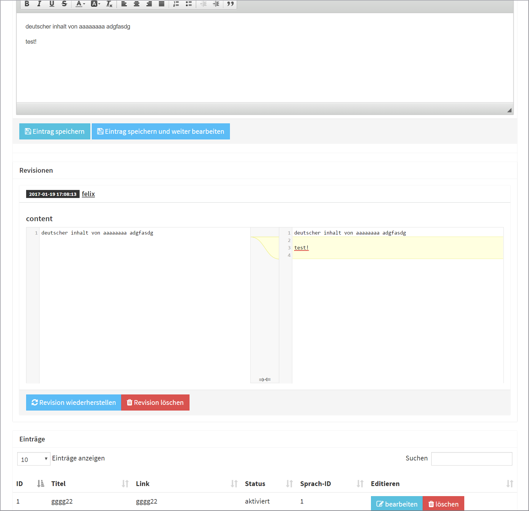 JTL Blog Revisionen