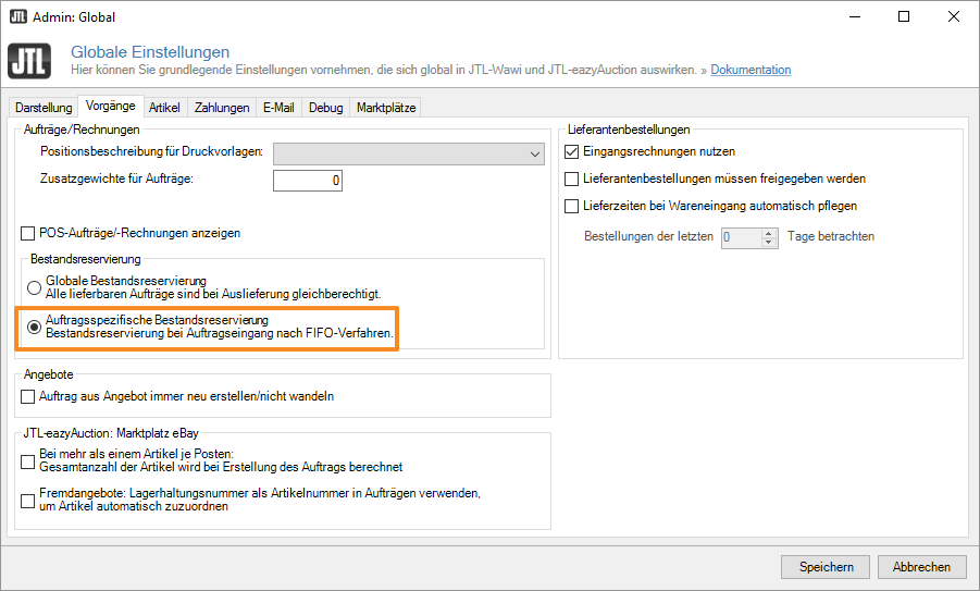 JTL Blog Wawi12 FIFO