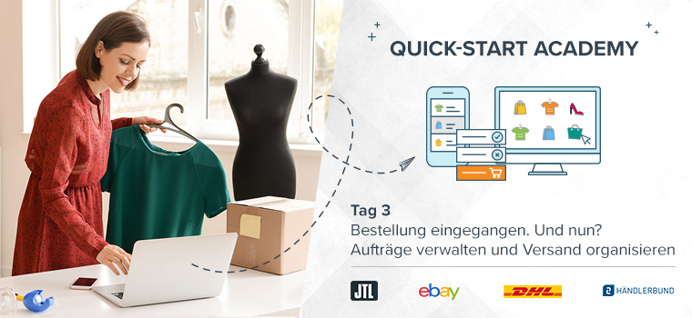 Aufträge verwalten und Versand organisieren (3) – Quick-Start Acadamy von JTL
