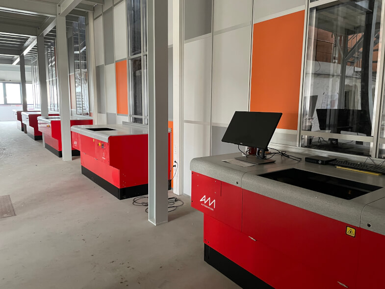 AutoStore-Lager bei unserem Kunden r2-Bike