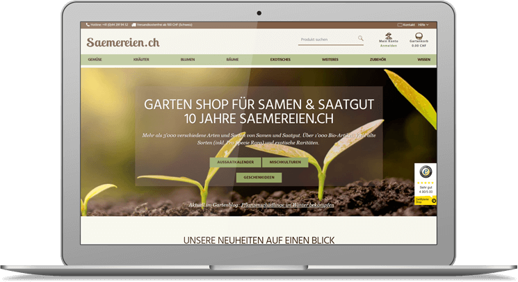 Saemereien: Referenz bei JTL