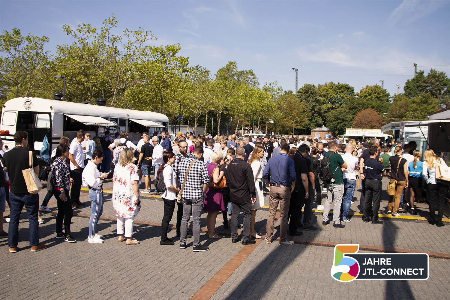 Gut besuchte Foodtrucks auf der JTL-Connect 2019