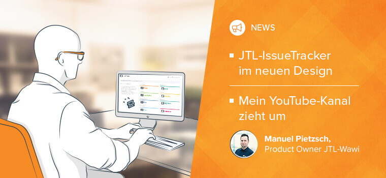 JTL-IssueTracker im neuen Design