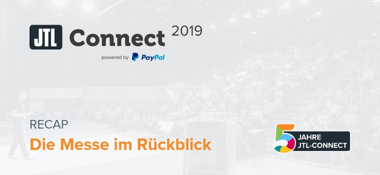 Blogheader für den Recap Blog zur JTL-Connect 2019
