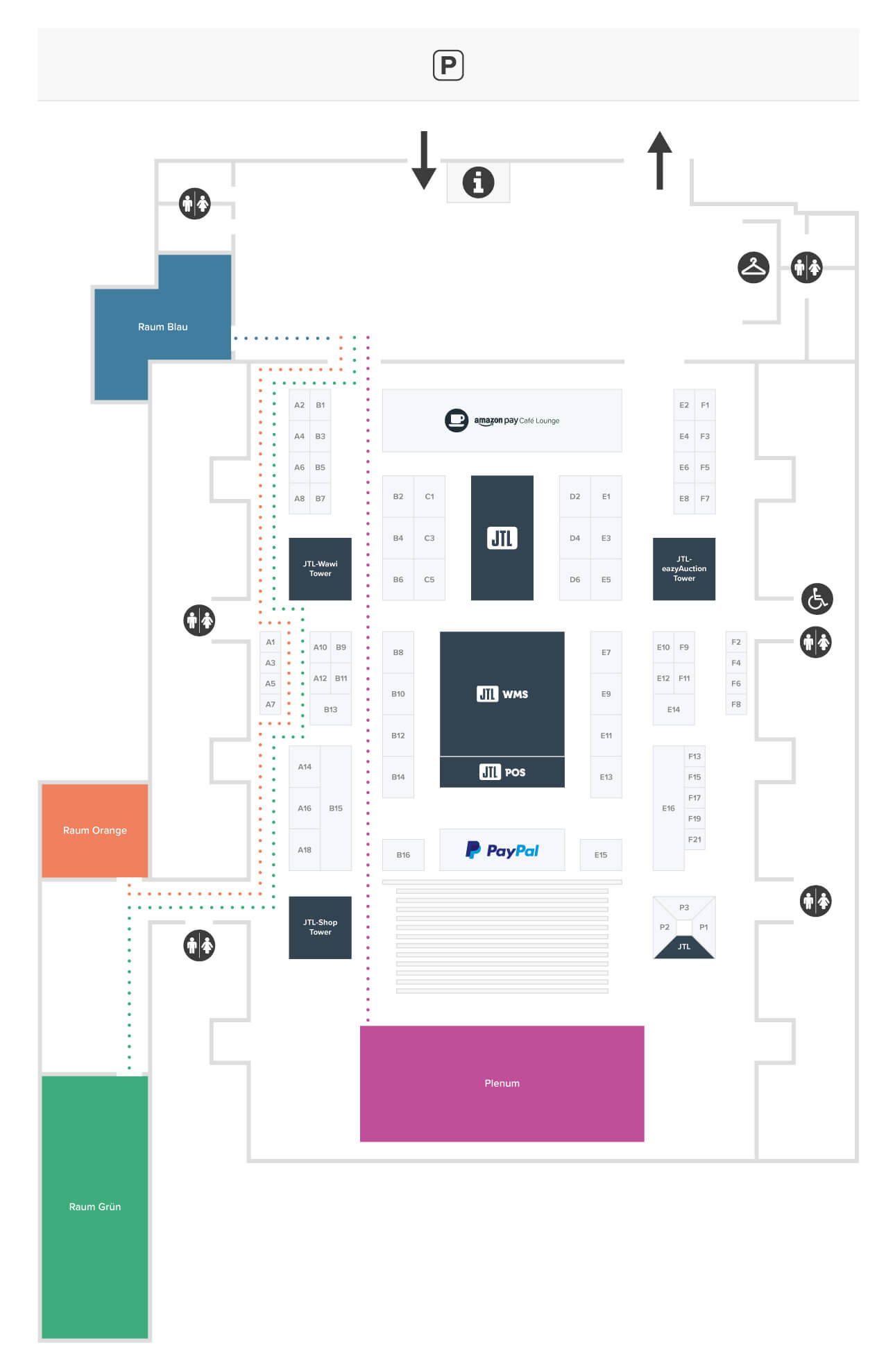 Messeplan JTL-Connect 2019