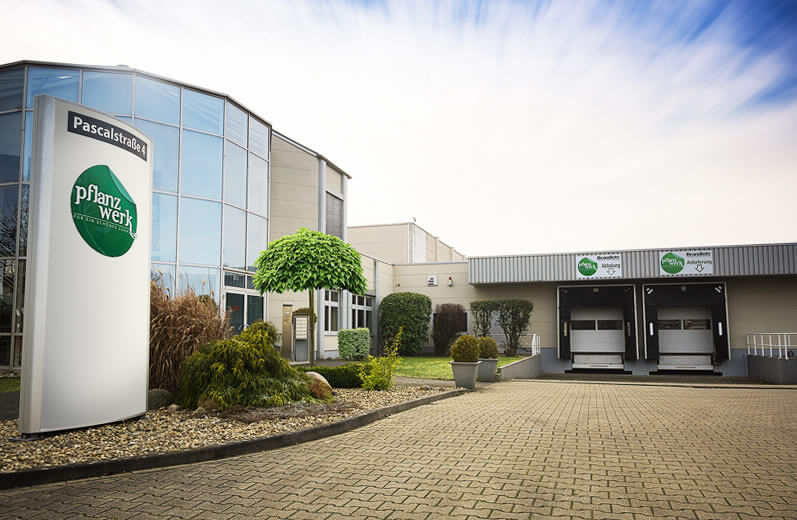 Pflanzwerk Firmenzufahrt