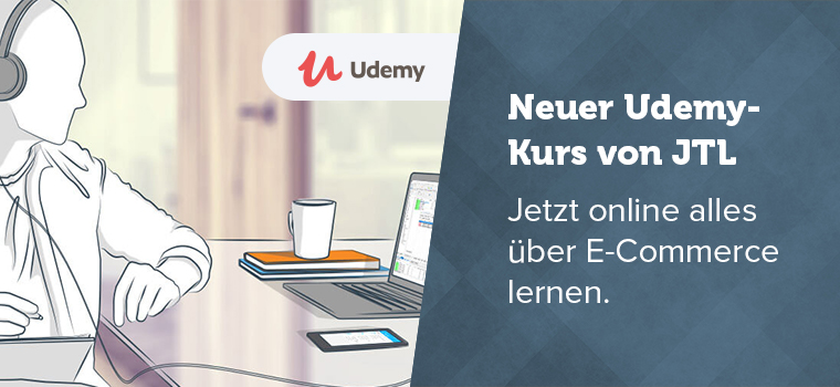 Im Udemy-Kurs von JTL alles über den E-Commerce lernen