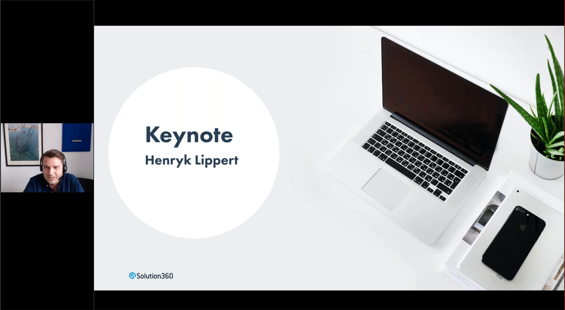 Begrüßung & Keynote │ Henryk Lippert – Solution 360