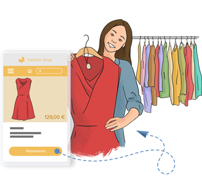 Click & Reserve mit JTL-POS: Online reservieren, im Laden testen
