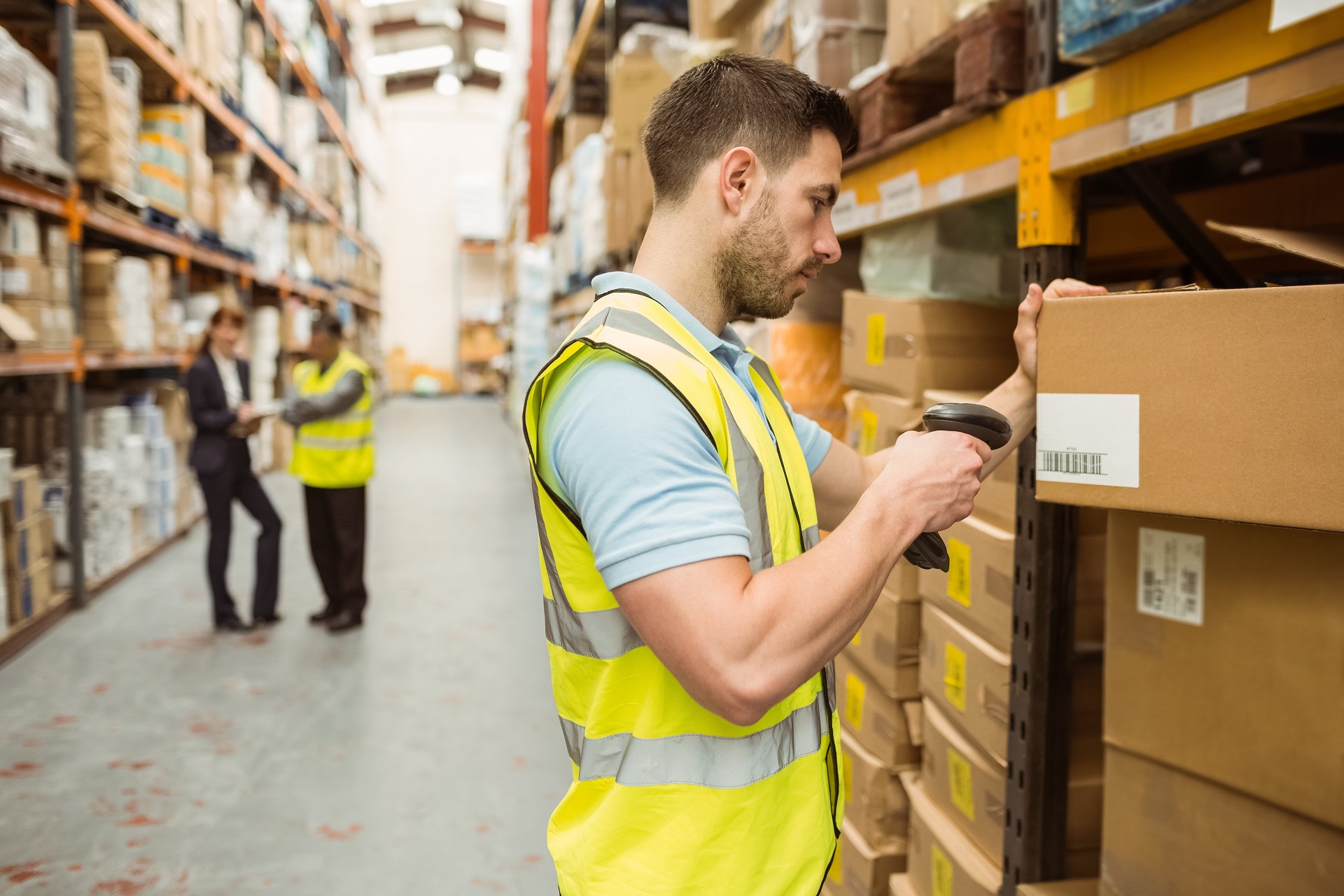 Barcodegestützte Lagerverwaltung mit Warehouse Management System JTL-WMS