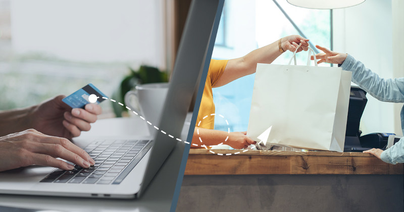 Click and Collect: Bestellung im Onlineshop, abholen im Laden