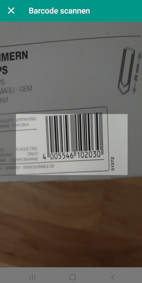 JTL-WMS Mobile: Per Smartphone-Kamera Artikel scannen