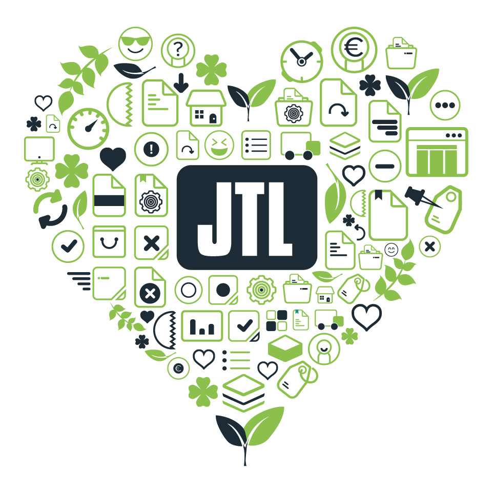 JTL-Mitarbeiter Max kümmert sich seit seiner Ausbildung um das Design von JTL.