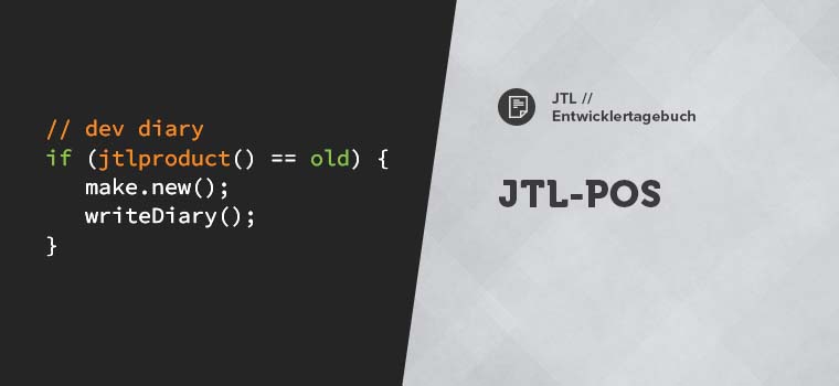 Entwicklertagebuch JTL-POS